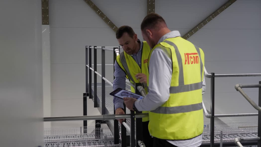 CxPlanner used on a on site with ATcon contractor